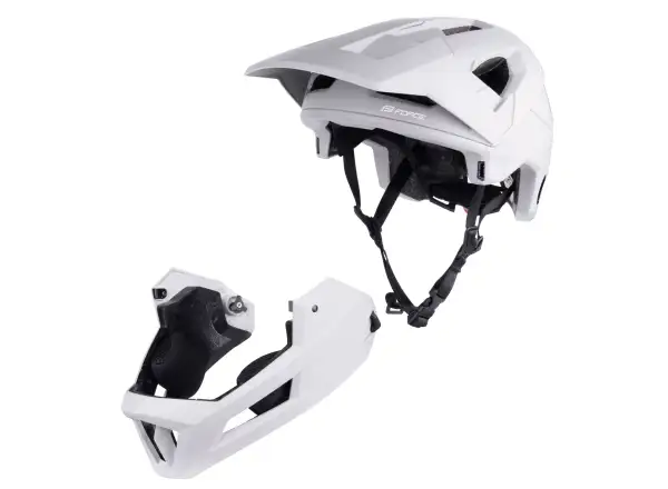Force Venom downhill kask szara