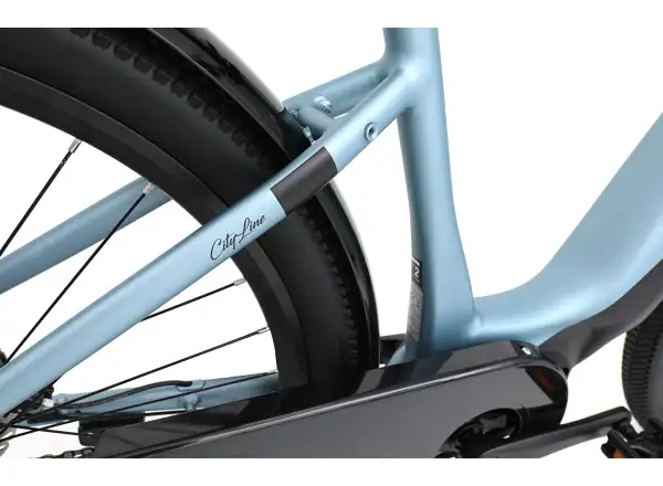 CANULL City 3 720 Wh niskowejściowy rower elektryczny light blue