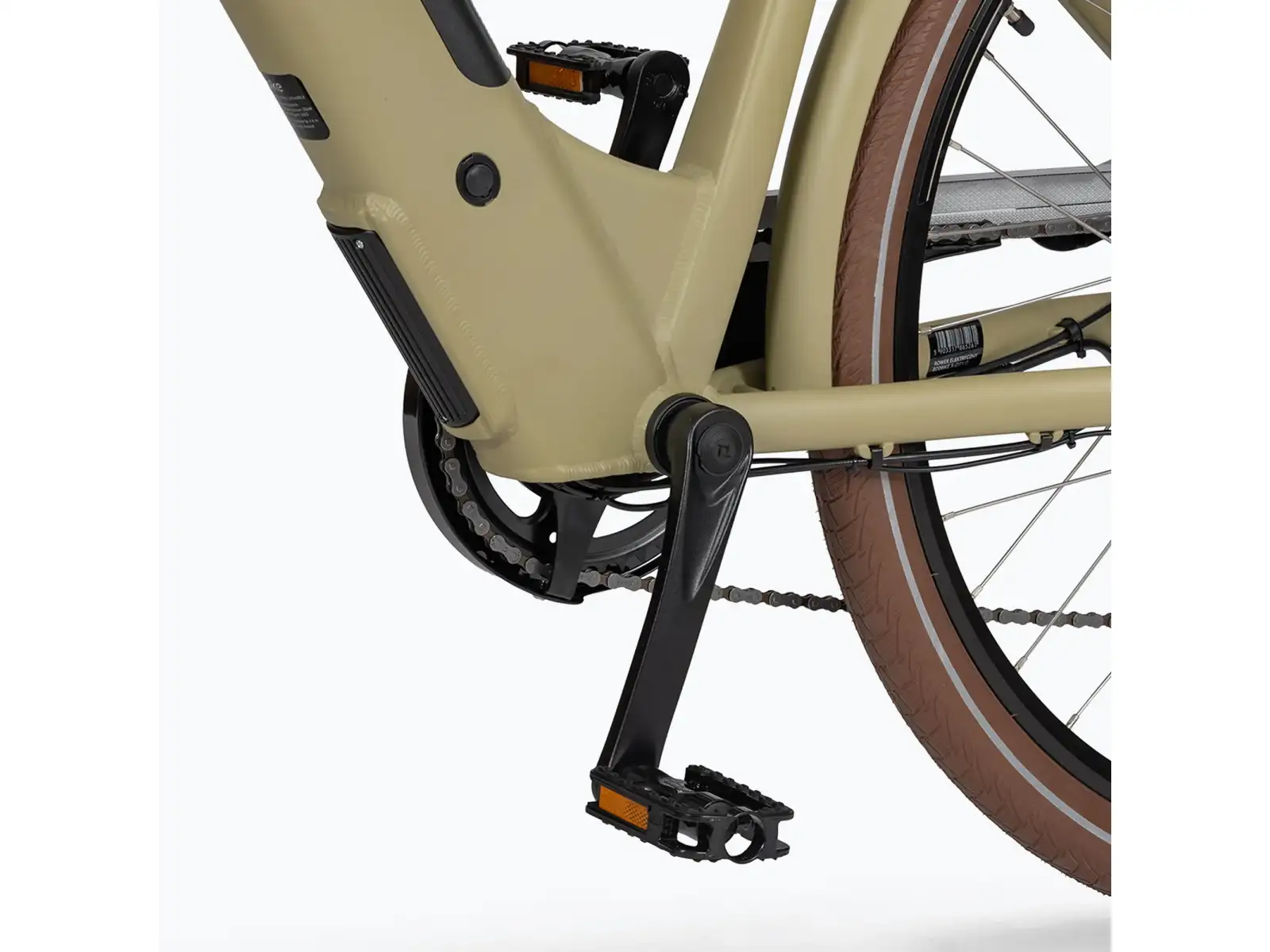 Ecobike X-City rower elektryczny miejski 468 Wh Cappuccino