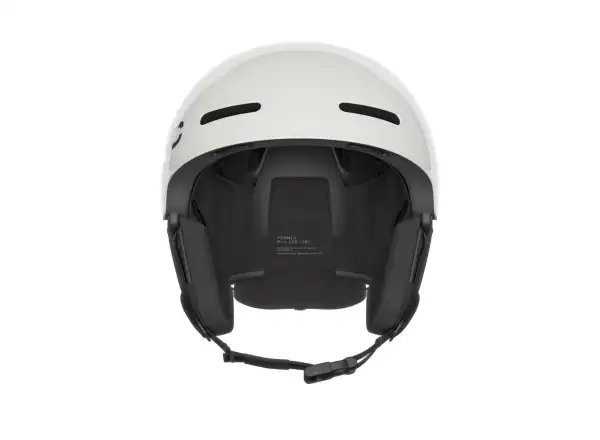 POC Fornix MIPS kask narciarski Hydrogen White/Fluorescent Orange