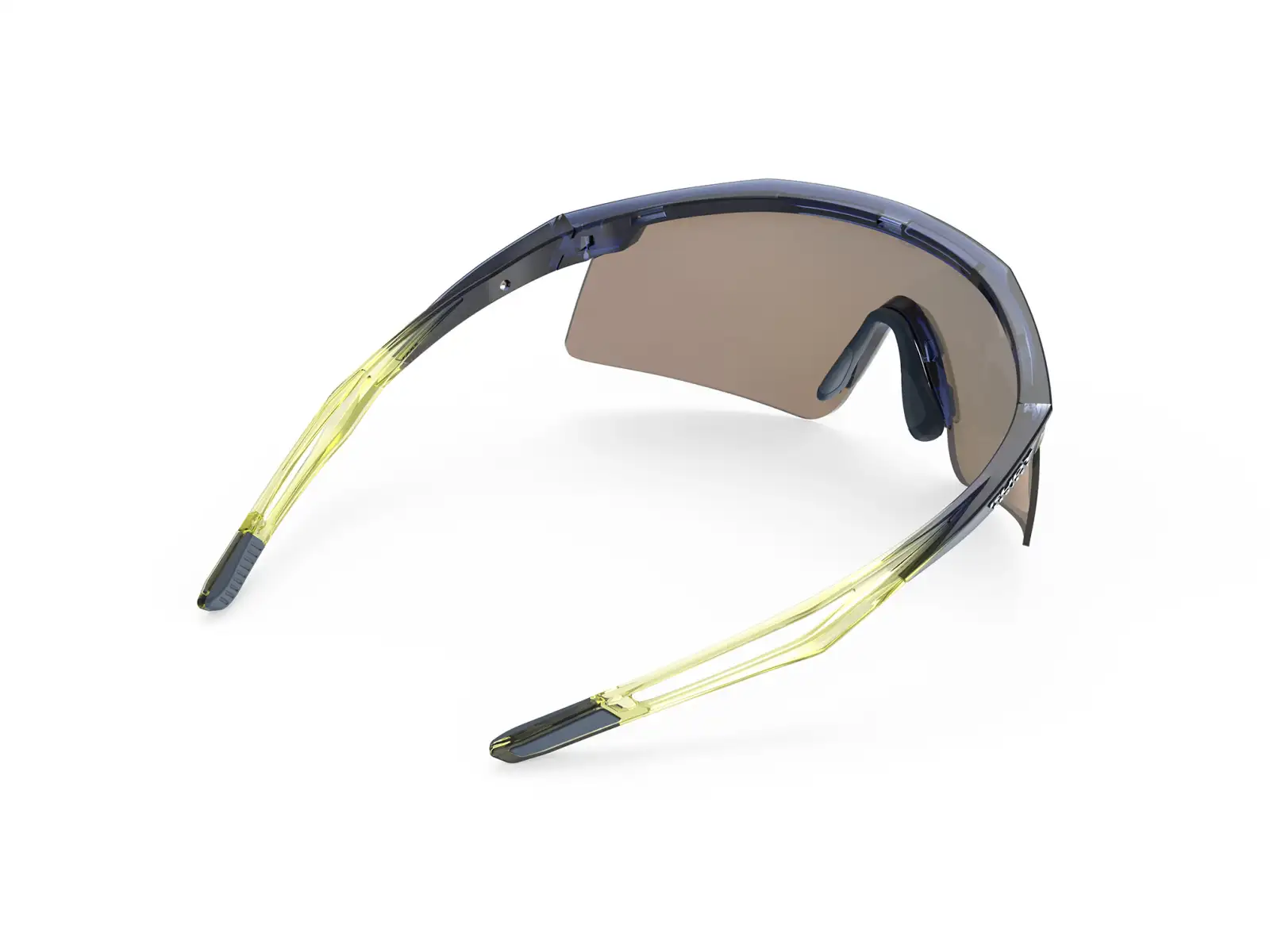 Rudy Project Turbolence okulary sportowe Crystal Blue Avio/Apple Green Fade Gloss
