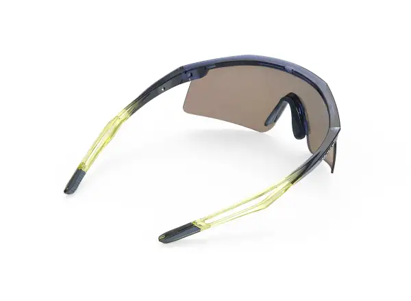 Rudy Project Turbolence okulary sportowe Crystal Blue Avio/Apple Green Fade Gloss
