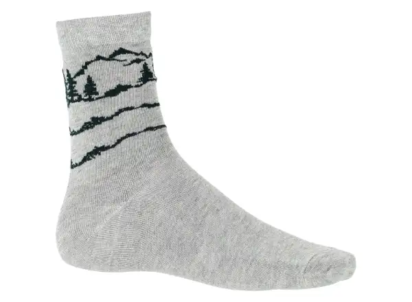 Viking Bamboo Mid damskie skarpety Grey