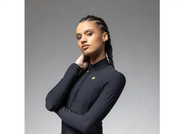 Alé R-EV1 Warm Race 2.0 damski ocieplony dres długi rękaw black
