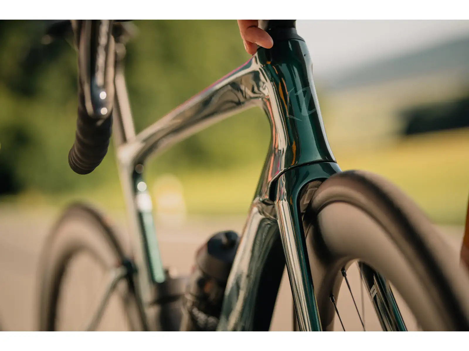 Isaac Meson Ultegra Di2 rower szosowy Jade Green