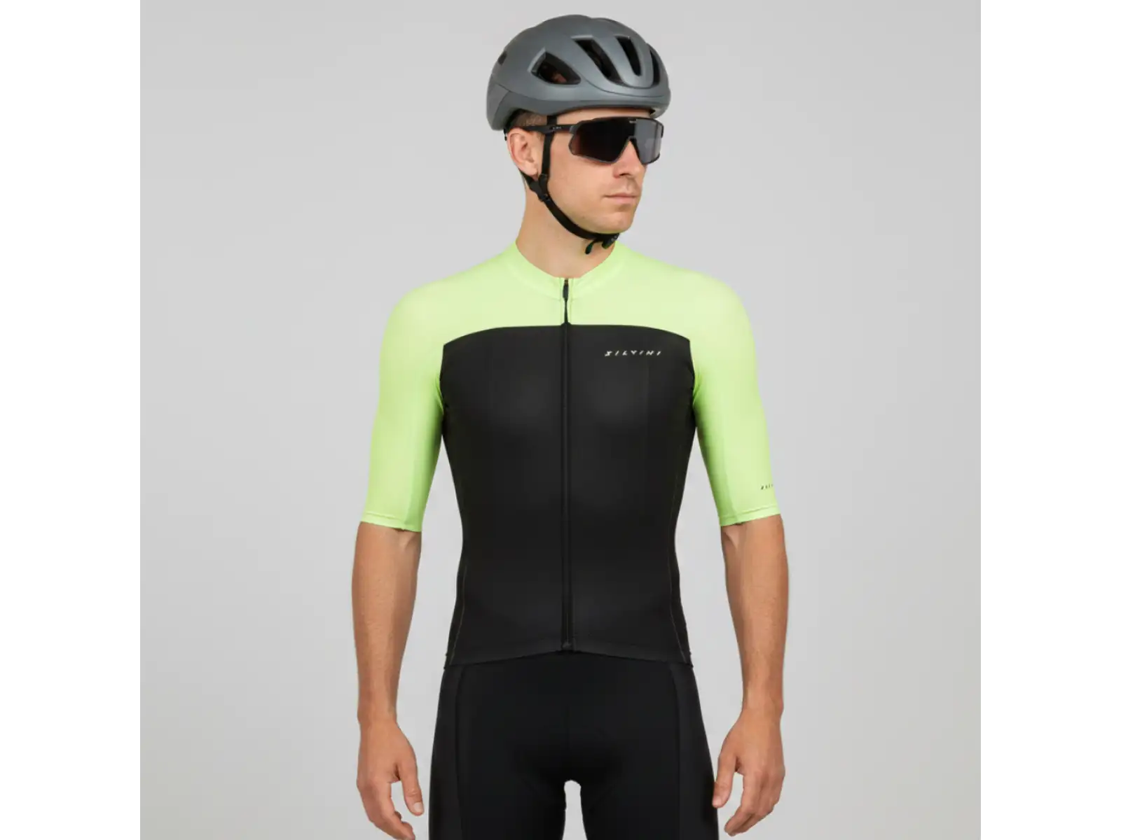 Silvini Stelvio męska koszulka Green/Black