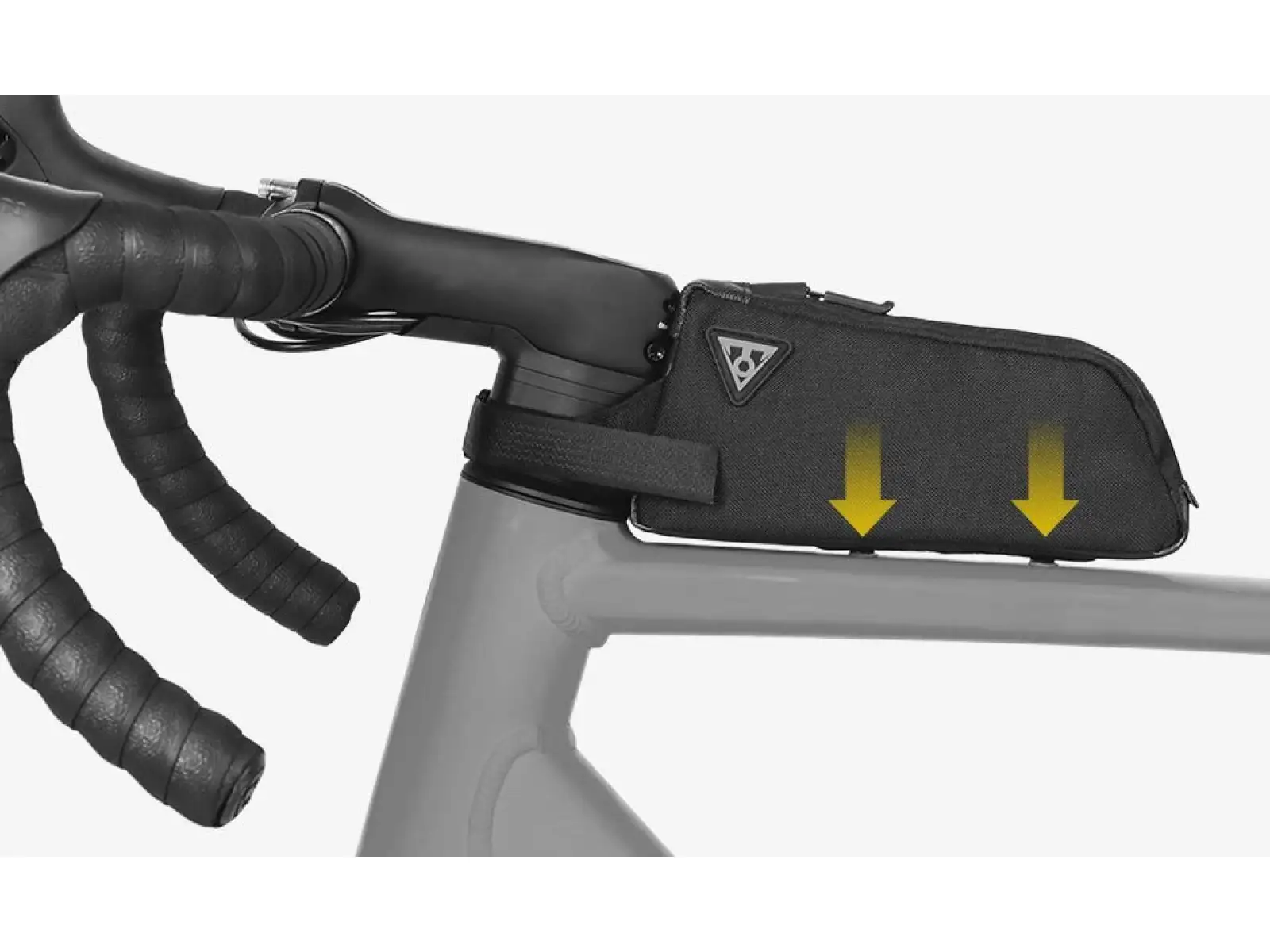 Topeak FastFuel Bolt-On torba na ramę 0,5 l Black
