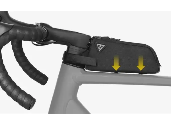 Topeak FastFuel Bolt-On torba na ramę 0,5 l Black