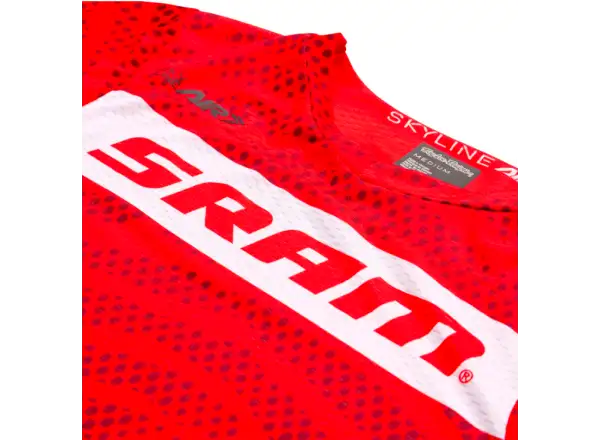 Troy Lee Designs Skyline Air SRAM męska koszulka z krótkim rękawem Fiery Red
