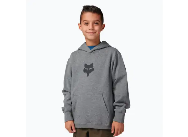 Fox Yth Legacy Fleece Po dziecięca bluza Heather Graphite Grey