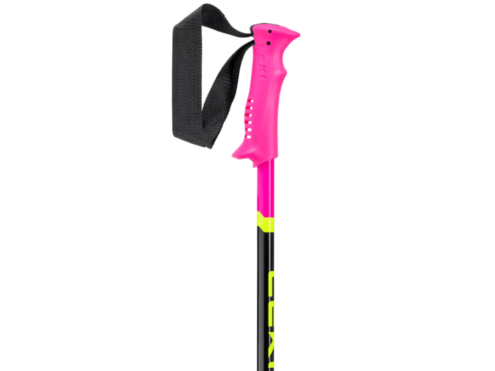 Leki Racing Kids dziecięce kijki zjazdowe Neon Pink/Black/Neon Yellow