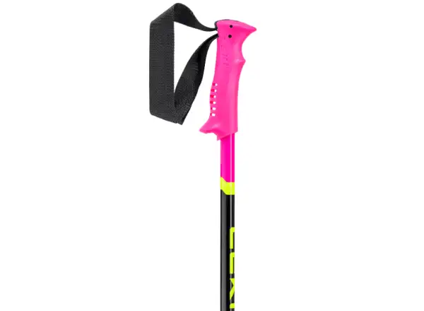 Leki Racing Kids dziecięce kijki zjazdowe Neon Pink/Black/Neon Yellow