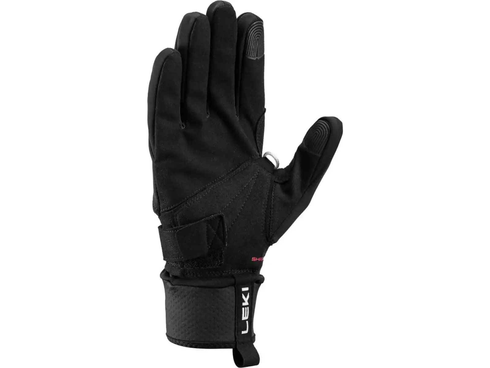 Leki CC Shark rękawice biegowe Black