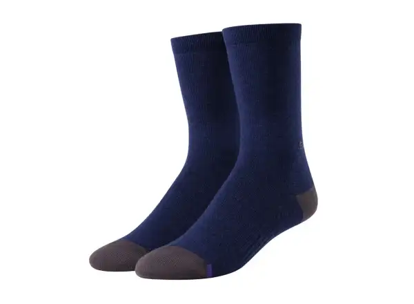 Shimano Performance Wool skarpetki rowerowe niebieskie