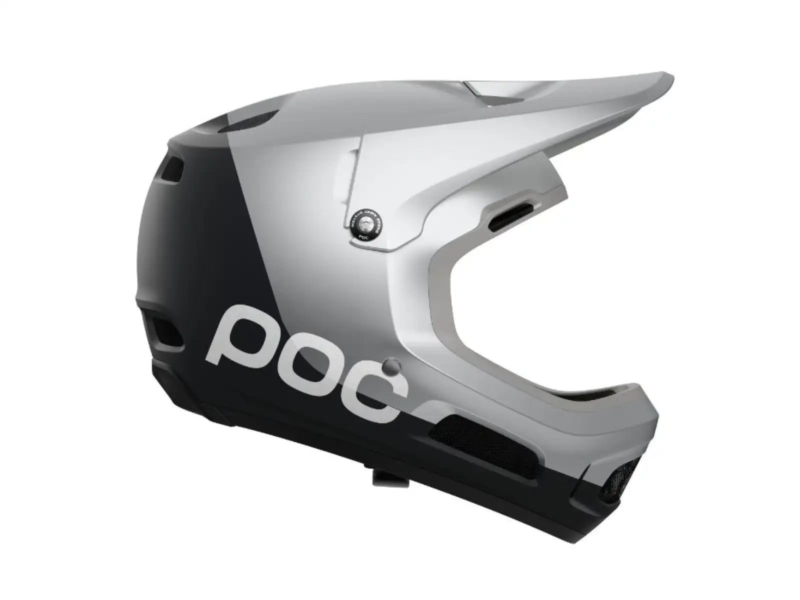 POC Coron Air MIPS kask Argentite Silver/Uranium Black Matt