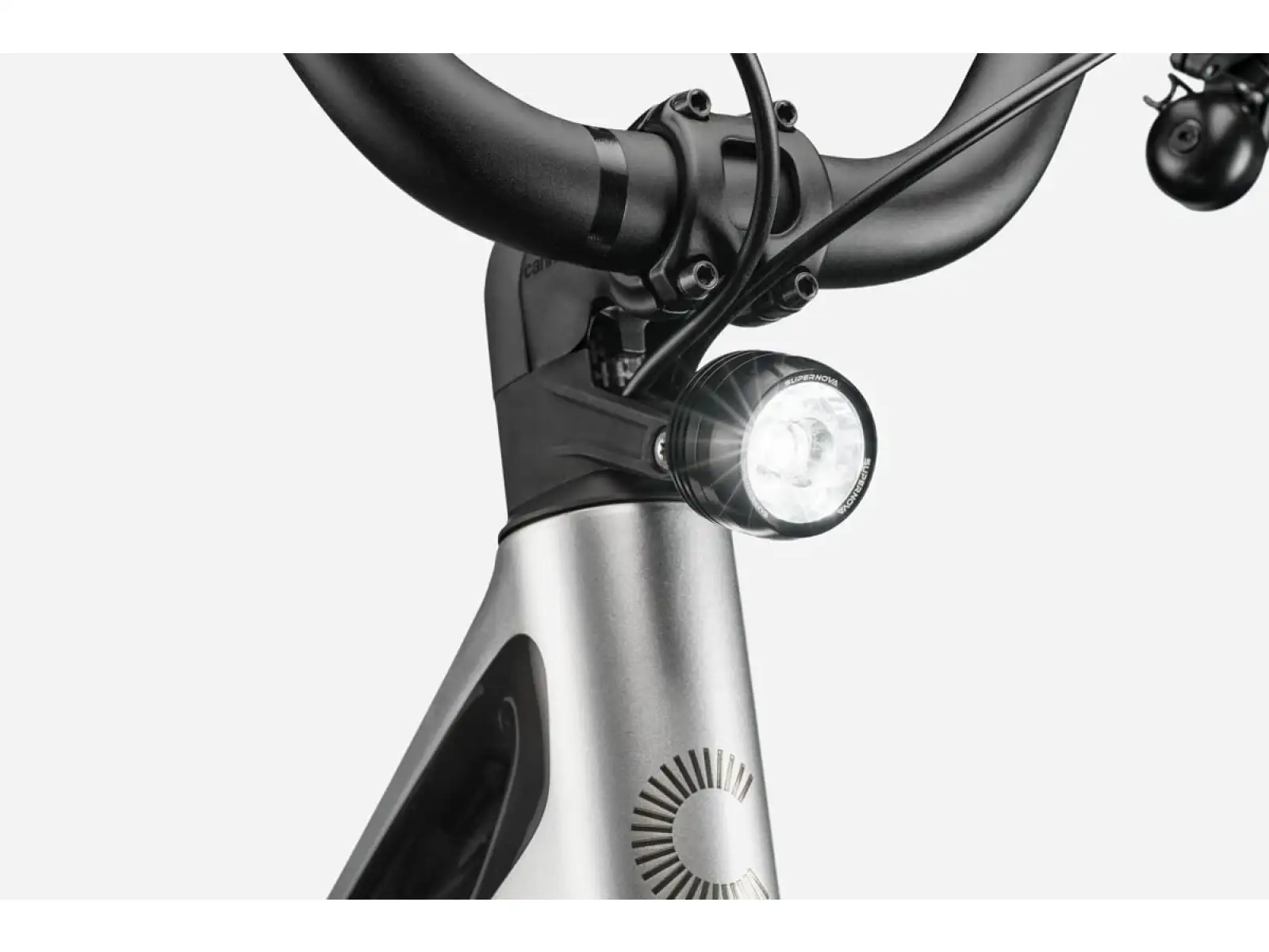 Cannondale FlyingV 1 Silver miejskie lekkie rower elektryczny