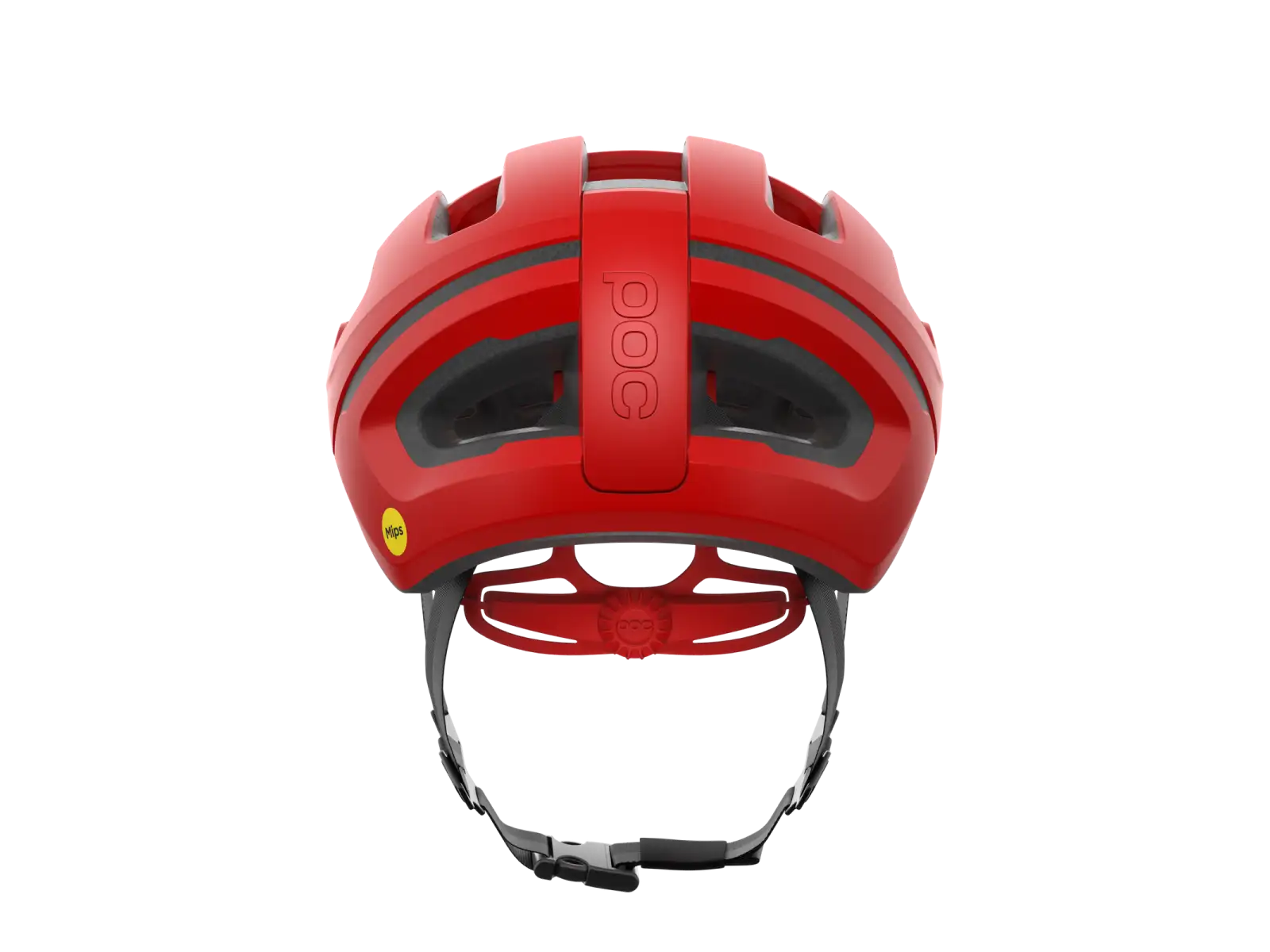 POC Omne Air MIPS szosowy kask Prismane Red Matt