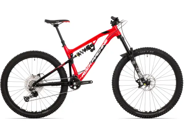 Rock Machine Bblizzard 70-297 rower z pełnym zawieszeniem Red/Black/White WZÓR