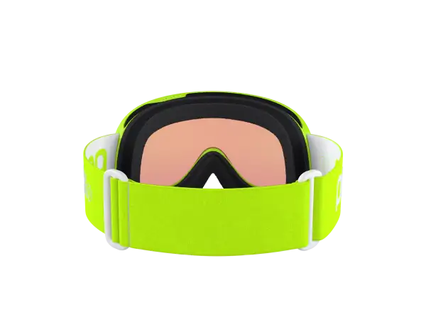 POC POCito Retina dziecięce gogle narciarskie Fluorescent Yellow/Green/Partly Sunny Light Orange