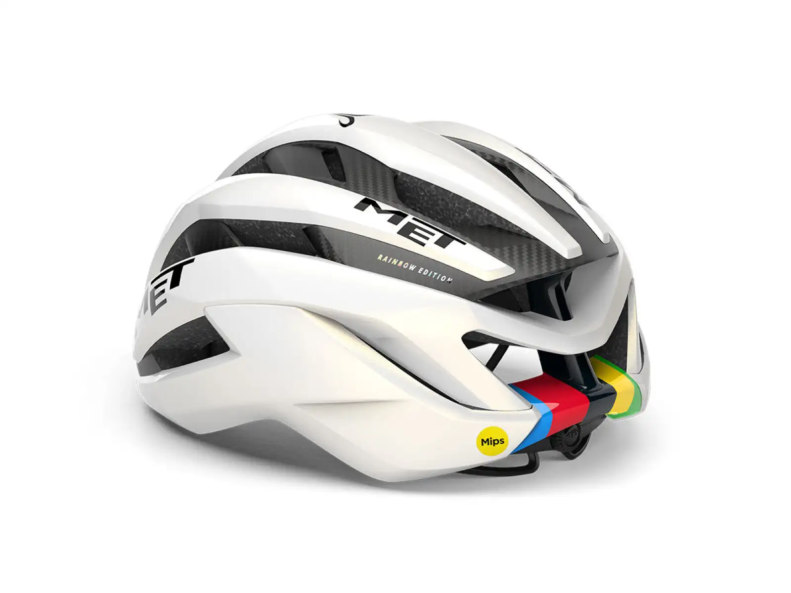 MET Trenta 3K Carbon szosowy kask Rainbow Limited Edition