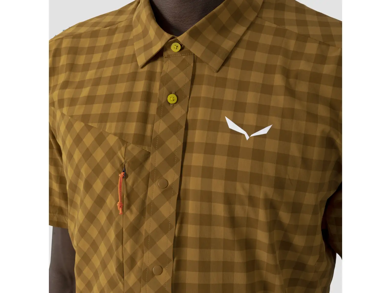 Salewa Puez Dry męska koszula Bombay Brown