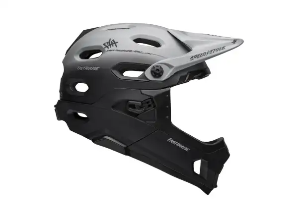 Bell Super DH Spherical kask Mat Gray/Black Fasthouse