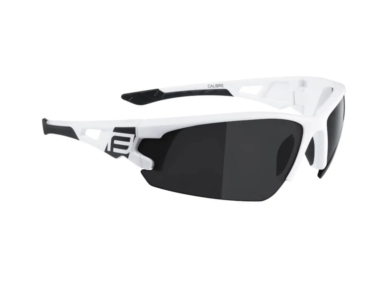 Force Calibre okulary rowerowe biała/czarna soczewki