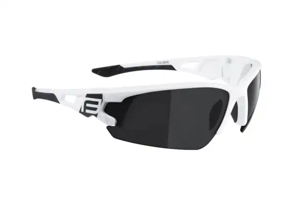 Force Calibre okulary rowerowe biała/czarna soczewki