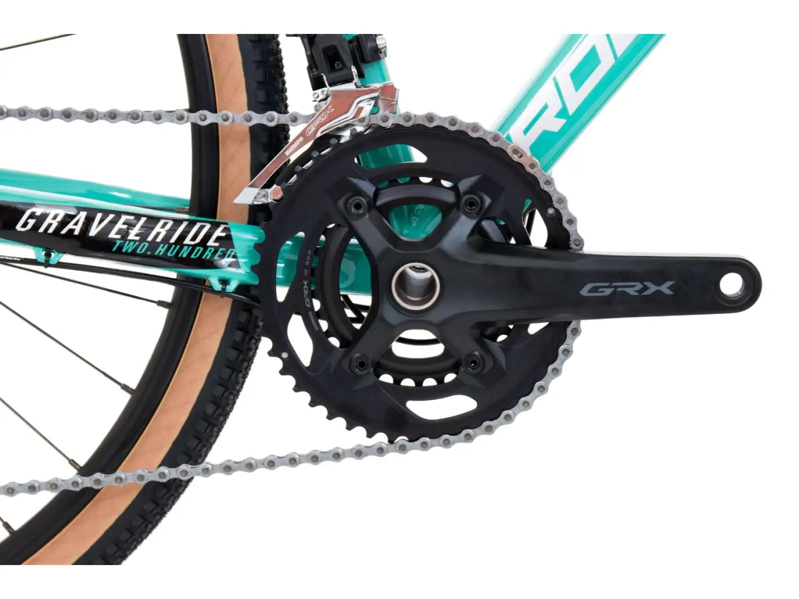 Rock Machine GravelRide 500 gloss light slate/black/silver gravel rower