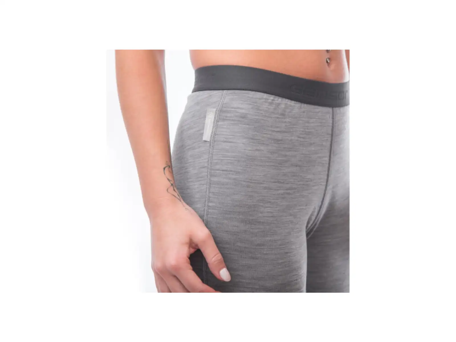 Sensor Merino Bold damskie spodnie Cool Gray