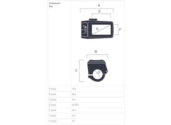 Bafang wyświetlacz DP C080 CAN