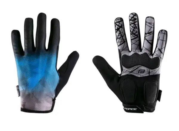 Force Core unisex MTB rękawiczki niebieska