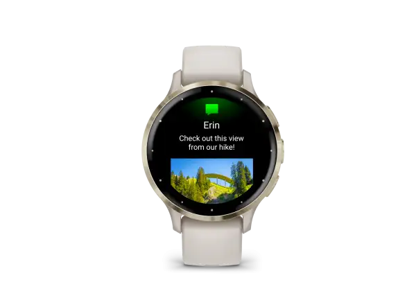Garmin Venu 3S inteligentní zegarek Soft Gold/Ivory