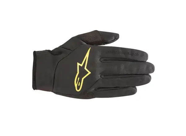 Alpinestars Cascade Gore-Tex rękawice black/acid yellow