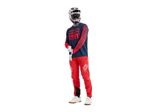 Troy Lee Designs Sprint męska koszulka z długim rękawem Segment Midnight
