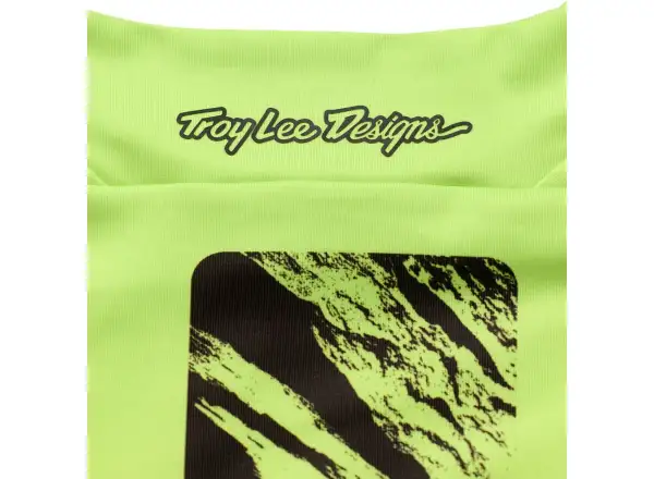 Troy Lee Designs Skyline Chill Rockslide męska koszulka z długim rękawem Glo Yellow