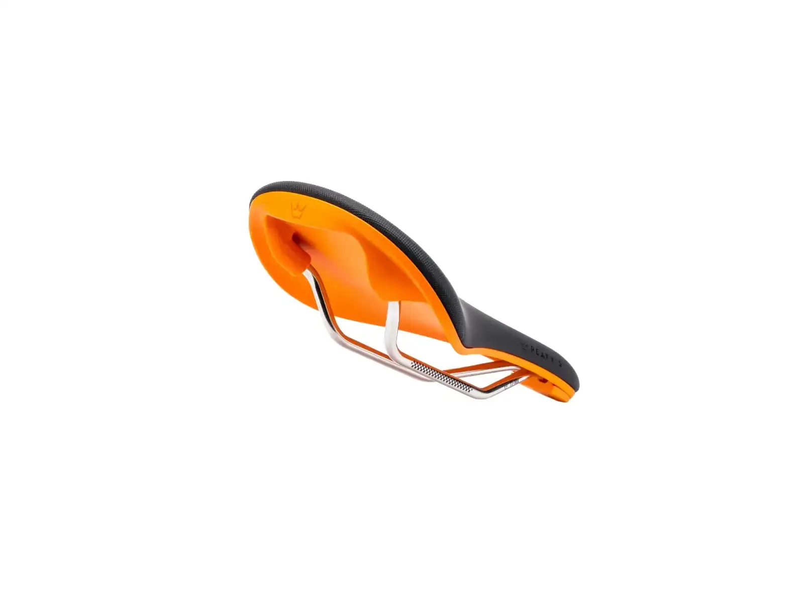 Peatys Monarch siodełko TI-MX Rail / Nylon Base Mango