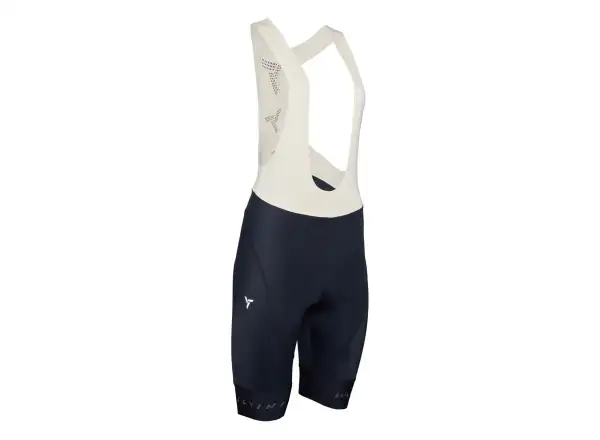 Silvini Suela Bib damskie spodenki z wkładką i szelkami Black