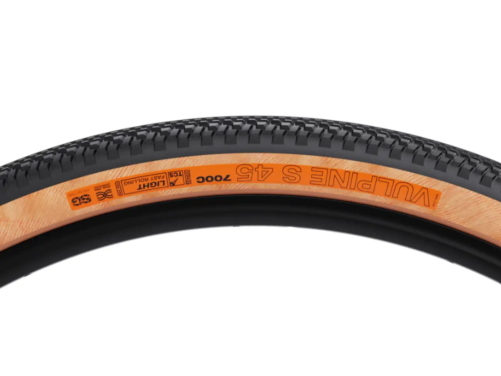 WTB Vulpine S TCS 28" LFR SG gravel opona kevlar czarna/brązowa