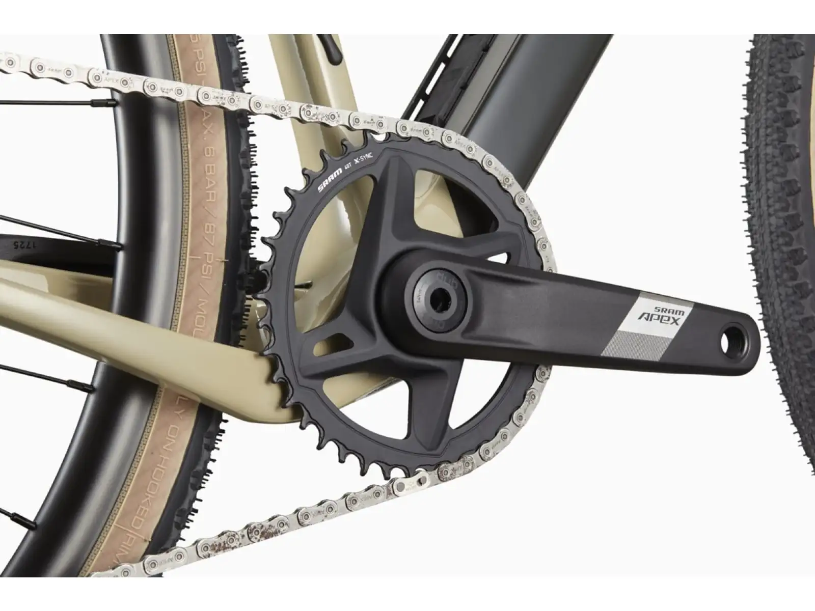 Cannondale Topstone Carbon Apex 1 rower żwirowy Quicksand