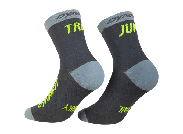 Dynafit Trail Mid skarpety do biegania Cinder/Smoke Blue