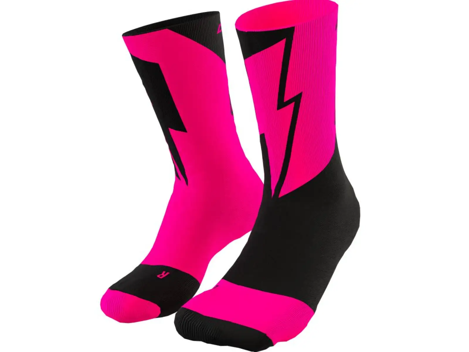 Dynafit No Pain No Gain skarpety sportowe Pink Glo/Black Out
