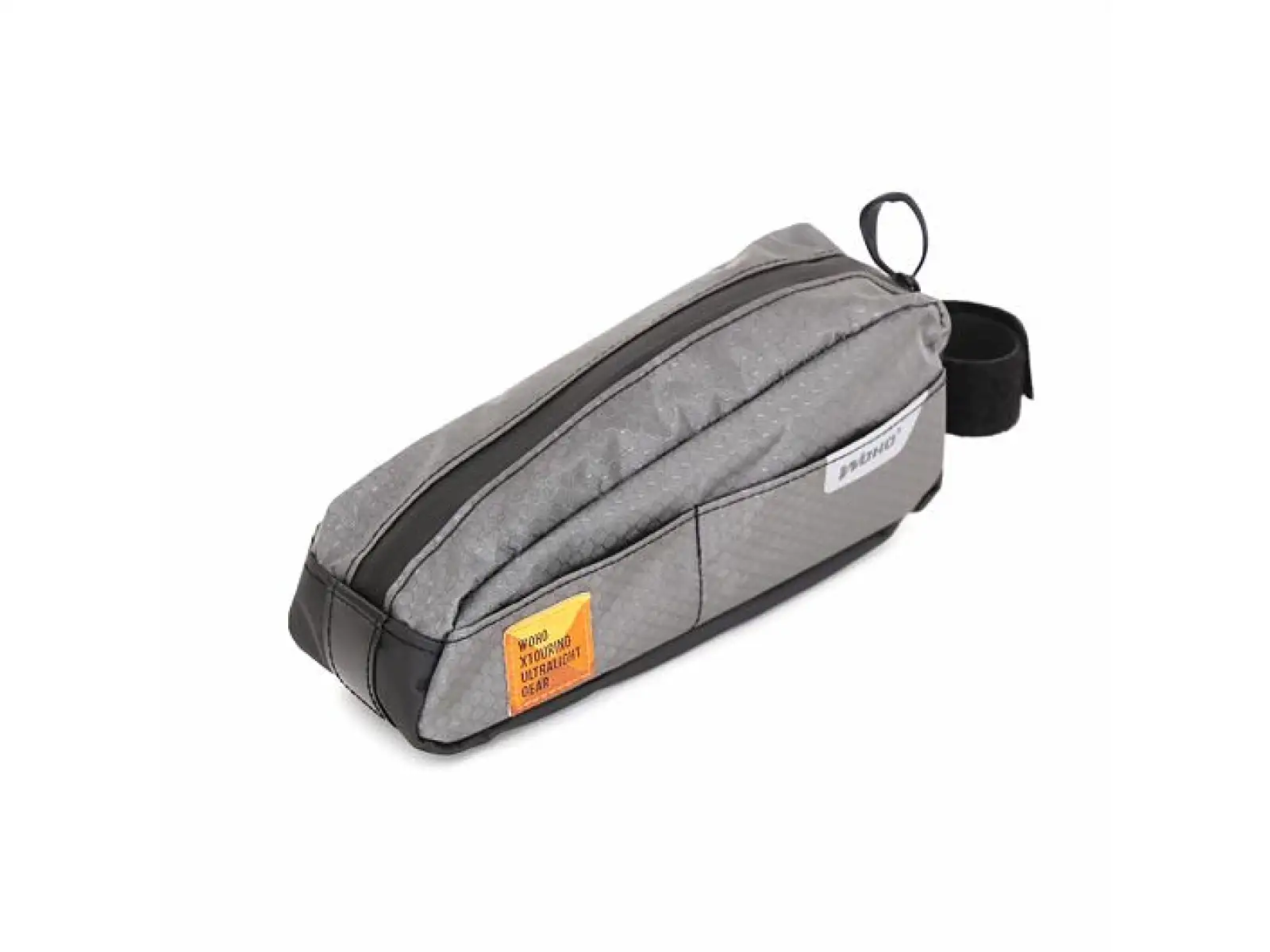 Woho X-Touring Top-Tube torba na ramę 850 ml Honeycomb Iron szara