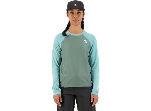 Mons Royale Tarn Merino Shift Wind damski dres długi rękaw sage/burnt sage