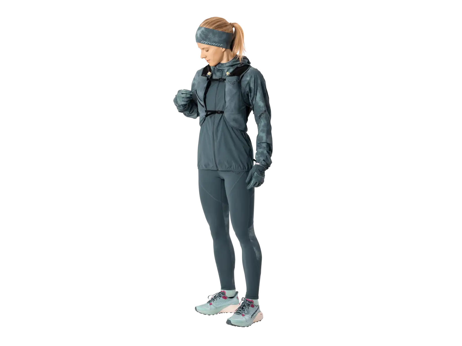 Dynafit Trail 6 Reflective kamizelka do biegania Cinder/Smoke Blue