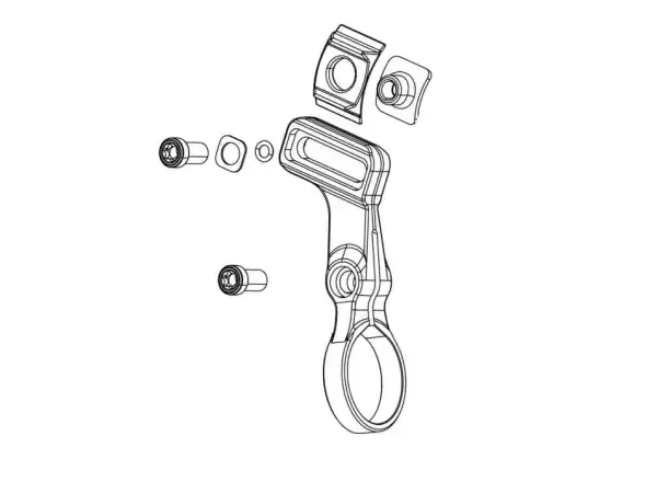 Sram POD AXS Bridge Clamp obejma elektronicznej przerzutki Matchmaker prawe