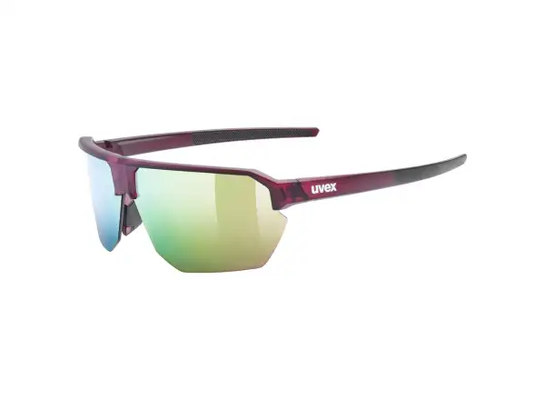 Uvex Vectiv Set okulary słoneczne Cranberry Trans. Matt/Mirror Rose