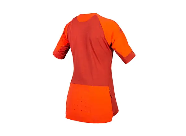 Endura GV500 S/S damski dres krótki rękaw Cayenne
