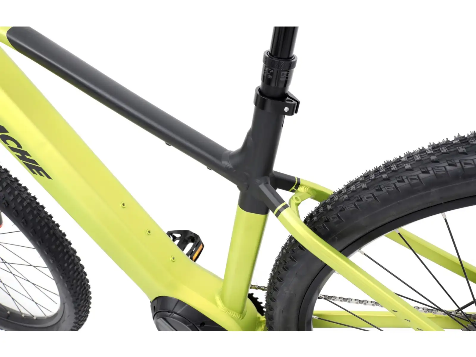 Apache Hawk 1 MX 720 Wh górski rower elektryczny fluo żółta