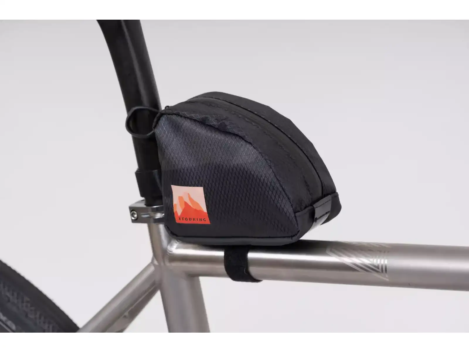 Woho X-Touring Top-tube Bag 0,6 l ramowa torba Diamond CyberCam Black